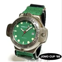 【新品電池】JOMO CUP '98 ノベルティ 希少 方位磁石 時計 稼働のサムネイル