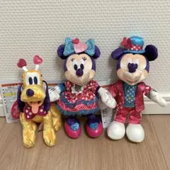 ミニー　ファンダーランド　パルパルーザ ミッキー ミニー プルート3セット　新品