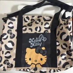ハローキティ ヒョウ柄バッグ