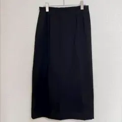 【良品】23区 大きいサイズ ロングスカート 44 紺