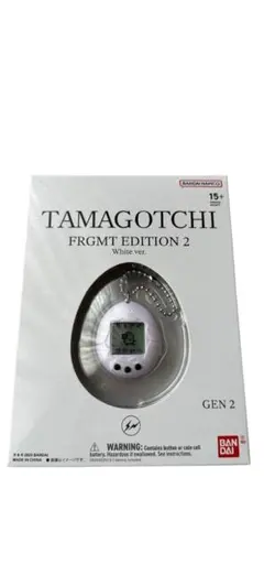 【新品未開封】たまごっち　フラグメント　FRGMTEDITION2　白黒セット 抽選販売】Original Tamagotchi FRGMT EDITION 2 Black ver