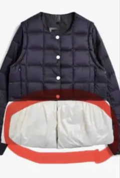 TAIONダウンコートのペブラムのみ