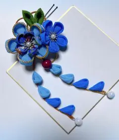 七五三髪飾り　つまみ細工髪飾り 和装 入学式 卒業式 前撮り　着物小物