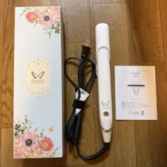 【11/30発送可】KINUJO W 絹女 海外 ヘアアイロン ストレート