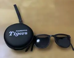 HANSIN Tigers 折り畳みサングラス ブラック ケース付き