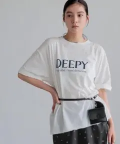 LOWRYSFARM メランジロゴTEE