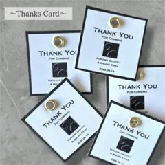 ⭐︎30円／枚⭐︎サンキューカード　サンクスカード　高級感♡ ジョーマローン