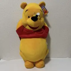 くまのプーさん ぬいぐるみ 約46cm ハチが鼻にとまっている珍しいデザイン