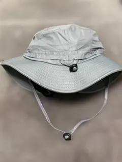 【新品未使用】 サファリハット UV99%カット 撥水 あご紐付き アウトドア