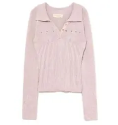 andmary Lindsay logo tops pink