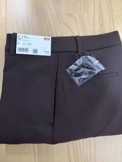 【新品未使用品】UNIQLO スマートフレアパンツ S ダークブラウン