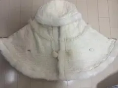 セシルマクビー フード付きポンチョ