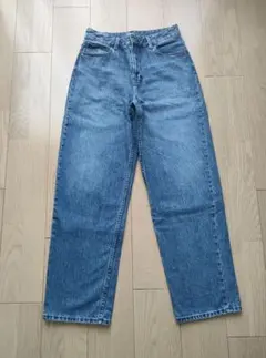 ユニクロ UNIQLO JW ANDERSON バギージーンズ 25 デニム