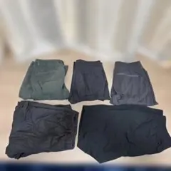 ユニクロパンツ　色々5点　着用数回のみ　サイズM ジョガーパンツ　エアリズム他