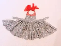 MARLMARL フラミンゴ柄エプロン