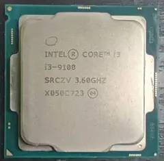 Intel Core i3-9100 CPU 本体