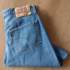 Levi's 501ジーンズ/デニムパンツ/古着/実寸W38L30/裾直有