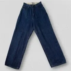 【美品】SERGE de bleu テーパードトラウザーデニム インディゴのサムネイル