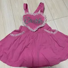 EARTHMAGIC ハートエプロンジャンスカ