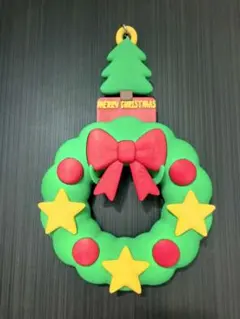 カラフルクリスマスリース