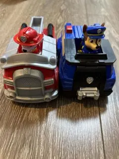 パウ・パトロール マーシャルとチェイスセット