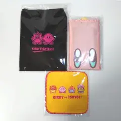 【新品・未開封】　星のカービィ　エコバッグ　サコッシュ　ミニタオルハンカチ