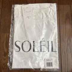 ピエロ イージーケア ロゴTシャツ L オフホワイト×チャコールのサムネイル