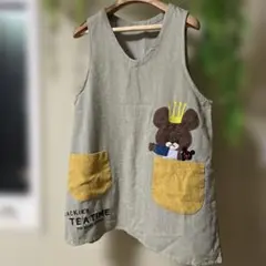 学研 くまの学校ノースリーブエプロン