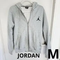 JORDAN ジップアップパーカー M グレー　ジョーダン
