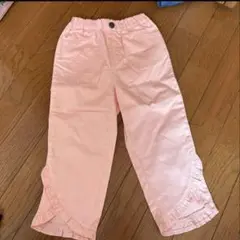 LOVE PANTS ピンク フリル付きパンツ