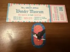 Wonder Museum 入場特典ステッカー バベルの塔 ミセス