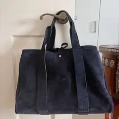 スエード トートバッグ ハンドバッグ