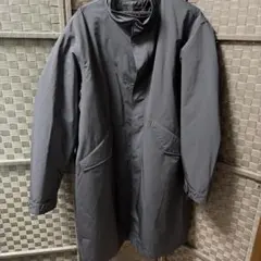 【タグ付き新品】UNIQLO ウィンドプルーフ2wayコート（ブラック）Lサイズ