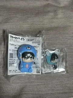ブルーロック ぷにぷにソフビフィギュア 糸師凛 アクリル ミニアクリルプレート