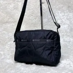 美品 LeSportsac ショルダーバッグ ミニ キルティング ブラック 希少
