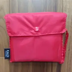 KALDI　エコバッグ 赤