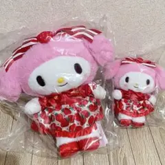 サンリオ いちご新聞50周年 ぬいぐるみ マスコット　マイメロディ Sanrio