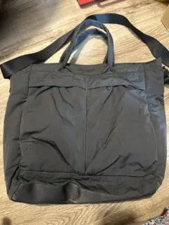 2WAY トートバッグ ショルダーバッグ ブラック