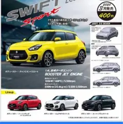 未使用品　スズキ　スイフト　スポーツ　ZC33S 1/64 ガチャ