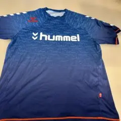 hummel JASPO Lサイズ 青シャツ