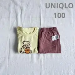 UNIQLOユニクロキッズプーさんパジャマ上下セット100
