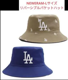 NEWERA ニューエラ　リバーシブルバケットハット　ドジャース