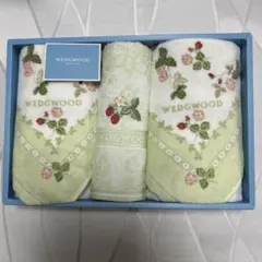 ⁂WEDGWOOD ワイルドストロベリータオルセット 3枚入り⁂
