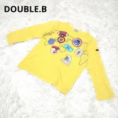 『DOUBLE.B』ダブルビー(110)長袖 Tシャツ カットソー キャラクター