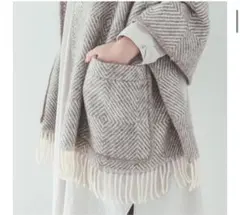 グレー ストール