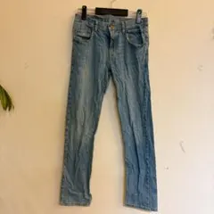 H&M キッズ スキニーデニム 【160cm】 ライトブルー 12-13Y