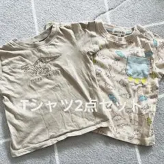 SHOO LA RUE 恐竜柄 Tシャツ 夏物　90のサムネイル