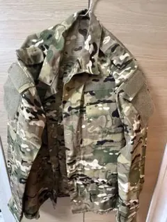 サバゲー マルチカム迷彩服 コンバットシャツ・パンツ・手袋・ニーパッド セット サバゲー マルチカム迷彩服 コンバットシャツ・パンツ・手袋