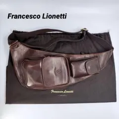 未使用級】Francesco Lionetti 伊製 レザーボディバッグ - メルカリ