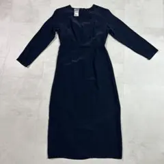 お値下げ！LAURA ASHLEY シルク100% 刺繍　マキシ丈ワンピース